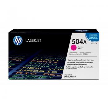 Cartucho de tóner original LaserJet 504A magenta HP