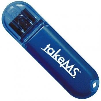 takeMS USB 16GB 16GB USB 2.0 Azul unidad flash USB - Memoria USB