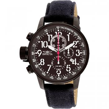 Reloj de pulsera Invicta I-Force 1517 para Hombre, Cuarzo, 46mm, correa color negro, dial metal negro