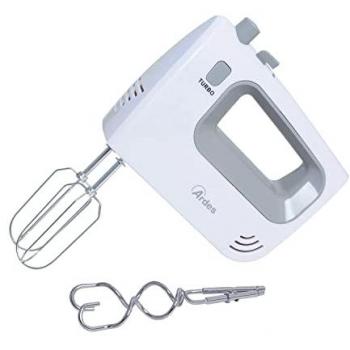 Batidora Amasadora Eléctrica Ardes 200W con Varilla de Acero Inoxidable y 5 Velocidades