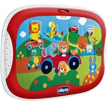 Tablet Educativo Electrónico de Animales Chicco, Multicolor, Contenido Divertido, 12-36 Meses, Pilas Incluidas