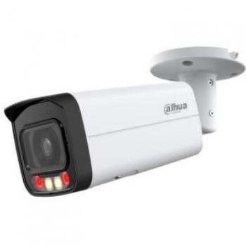 Cámara IP Dahua IPC-HFW2449T-AS-IL-0360B 4MP Smart Dual, color blanco, resolución de 4 megapíxeles, tecnología Smart IR, visión nocturna hasta 60 metros, lente de