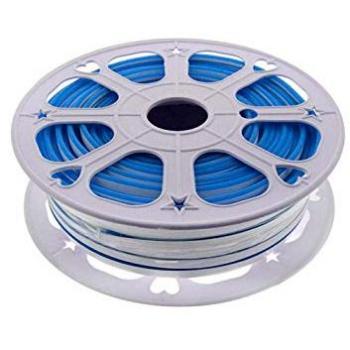 Tira LED Neon de Silicona Monocolor 1 Metro DC12V 120LED/m 6x12mm Blanco Cálido 2700K