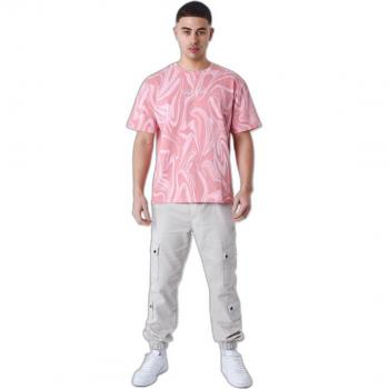 Liquid Marble T-Shirt Project X Paris - Pink, Size S