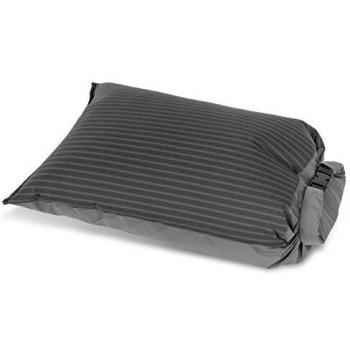 Nemo Fillo Bello 3-in-1 camping almohada, Pad Bomba, bolsa seca, Talla única, Shale Stripe