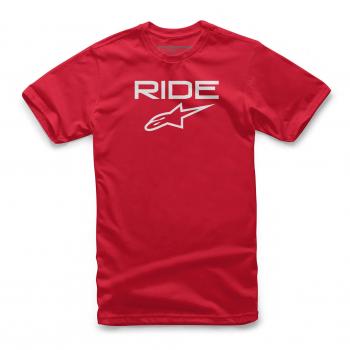 Alpinestars A Montar Kid 2,0 tee Camiseta, Rojo Blanco, L Unisex niños