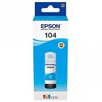 Epson C13T00P240 Tinta 104 cian 65ml 7500 Lados EcoTank