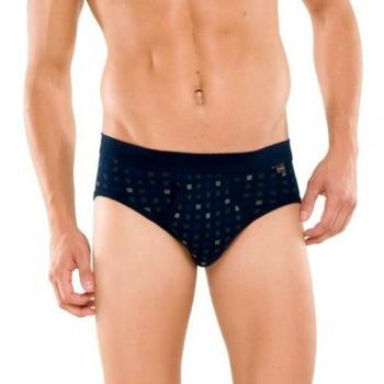Pack de 2 Slips Deportivos SCHIESSER para Hombre con Entrada, Color Azul Marino a Cuadros, Talla XX-Large