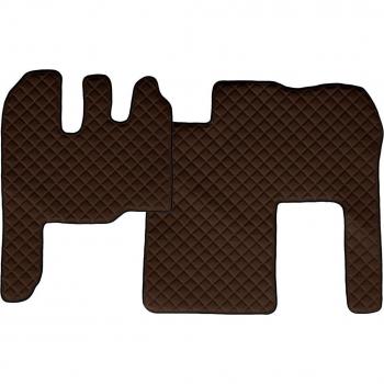 Alfombra moldeada F-CORE FL15 BROWN - Alfombrilla de alta calidad, diseño ergonómico, material resistente al desgaste, fácil de limpiar, antideslizante y disponible en color marrón