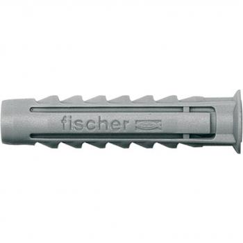 Bolsa de tacos Fischer SX 8 x 40 mm con tornillos - Pack de 3 unidades