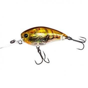 Yo-Zuri 3DR Mid manivela Flotante Lure, 2,Real marrón Crawfish