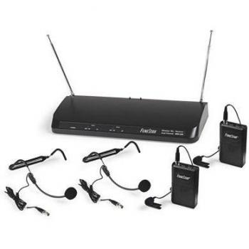 Fonestar - Msh-236 Receptor inalambrico 2 micros Solapa y 2 micros Cabeza