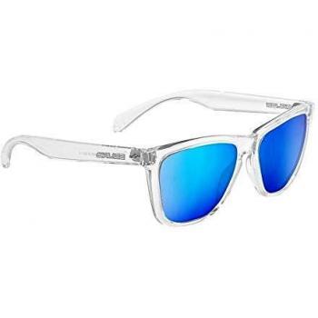 Salice 3047 RW Bicolor Blue Men's Sunglasses Transparent Lens 54mm