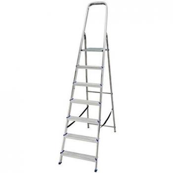 Escalera de Aluminio Euro Vanadio de 7 Peldaños