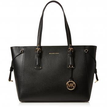 Michael Kors Womens Voyager Tote Black