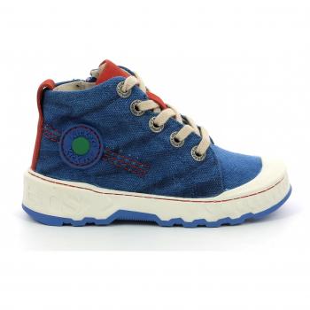 Deportivas KICKERS Kickrup 894810-30 Niña y Niño Azul Rojo EU 33