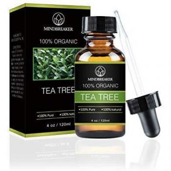 Aceite esencial de árbol de té - Grado terapéutico 100% puro y natural - El mejor paquete de regalo para hombres y mujeres - 120ml