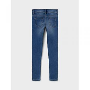 Pantalón Vaquero Skinny Fit para Niña - Modelo Polly, Color Azul Medio