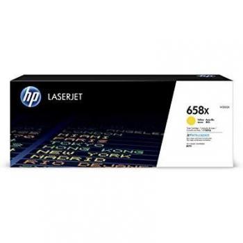 HP W2002X 658X High Yield Original LaserJet Toner Cartridge, Yellow, Single Pack