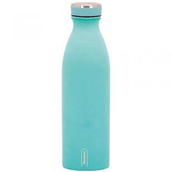 Botella Térmica Tandem Acero Inoxidable 500ml Aguamarina - Botella para Agua Fría y Caliente, Unisex