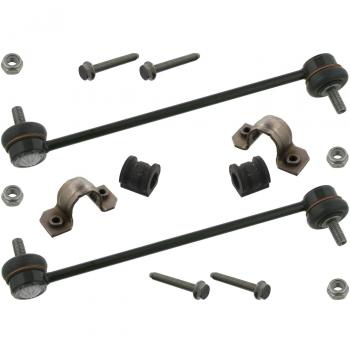 Kit de reparación de suspensión del estabilizador FEBI BILSTEIN 37079 para eje delantero, compatible con Volkswagen Polo IV