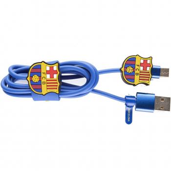 Friendly License Set Cable Tipo C Organizador y Protector FC Barcelona