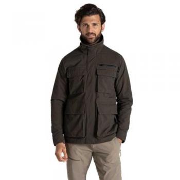 Craghoppers Men's Nosilife Adventure IV Jacket - Woodland Green, Insect-Repellent and UV Protection