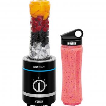 Batidora de Vaso N'oveen SB1000 Negro 300 W 600 ml