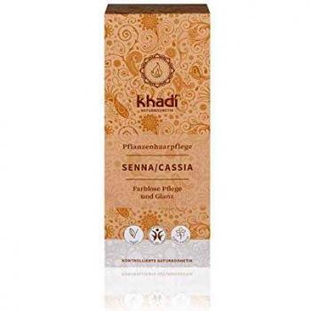 Khadi Siena / Cassia Neutral - Tonos Castaños Ocres - Mejora el Color Existente - Natural - Pelo Fortalecido, Robusto y Iluminado - Extracto de Planta 100% Natural - Polvo Soluble 100g