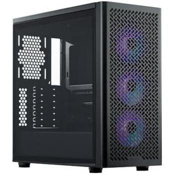 Carcasa ATX Midi Tower Cooler Master Elite 502 Negra con 3 Ventiladores ARGB y Soporte para AIO hasta 420 mm