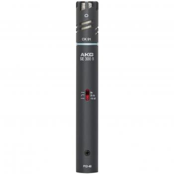 AKG C391B Micrófono de Estudio Cardioide Condensador con Pre SE300 y Cápsula CK91