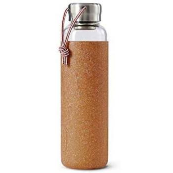 Botella de vidrio a prueba de fugas Black+Blum Almendra 600ml