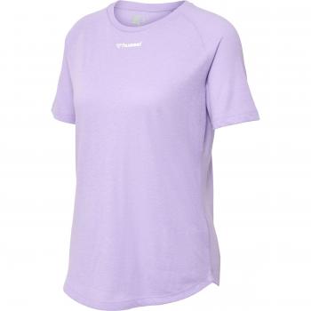 Camiseta de Manga Corta Hummel Vanja Lila XS Mujer