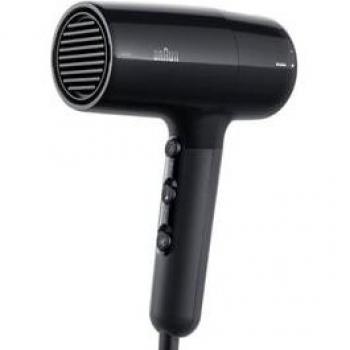 Secador Braun HD 2.2 Negro 2200 W con 2 Accesorios y Cable de 1,95 m