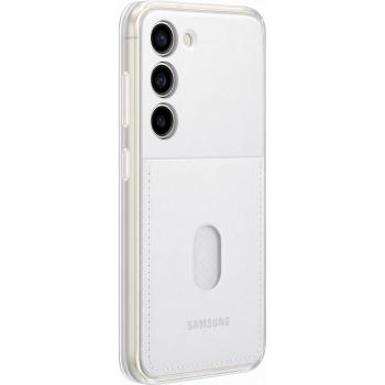 Samsung Galaxy S23 Frame Case White Wallet Cover EF-MS911CWEGWW