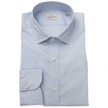Bagutta Light Blue Cotton Shirt - XL