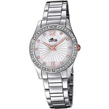 Lotus Reloj Analógico para Mujer de Cuarzo con Correa en Acero Inoxidable 18383/1