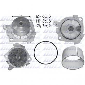 Bomba de agua DOLZ S212, tipo de bomba de agua, compatible con diversas marcas y modelos de vehículos, fabricada en materiales duraderos para garantizar una larga vida útil, incluye juntas y accesorios necesarios para la instalación, diseñada para un
