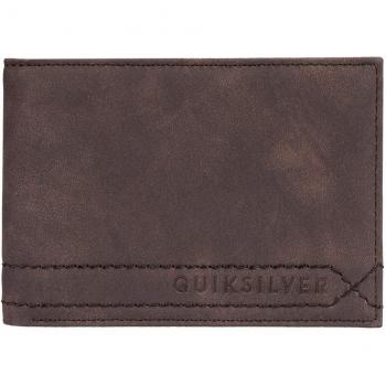 Quiksilver Stitchy Wallets, Hombre, Chocolate Brown, M