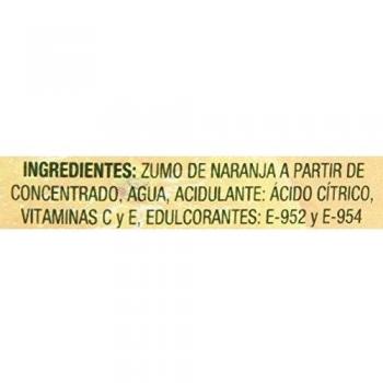 Kas Néctar de Naranja a Partir de Concentrado con Edulcorantes y Vitaminas - 1000 ml