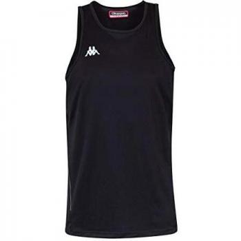 Kappa Fanto Top Running, Hombre, Negro, M