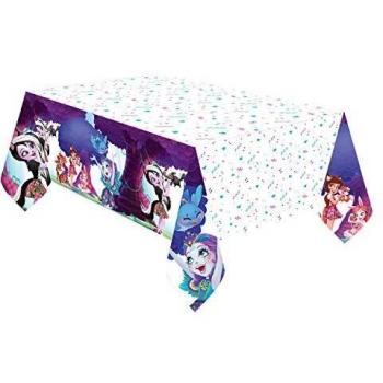 amscan 9904853 Enchantimals - Mantel de plástico para Mesa