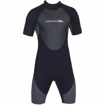 Trespass Scuba 3MM Traje de Buceo, Hombre, Negro