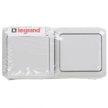 Interruptor + Tomada 2P+T IP44 a Prueba de Salpicaduras