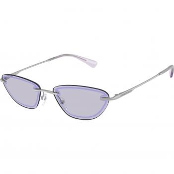 Emporio Armani EA2158 Cat Eye Sunglasses, Color: 30451A, Size: 57 MM, Female, Gray
