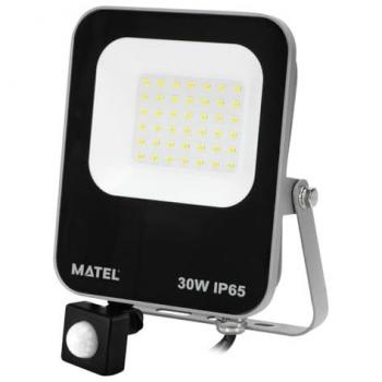 Proyector LED de Aluminio con Sensor Chip Samsung 30W Fría