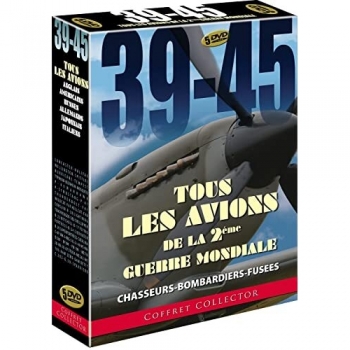 39-45 : Tous les avions de la 2ème Guerre Mondiale, Chasseurs - Bombardiers - Fusées [Francia] [DVD]