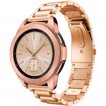 YaYuu Correa de Reloj para Samsung Galaxy Watch Active 40mm/Galaxy Watch 42mm/Gear S2 Classic, 20mm Acero Inoxidable Metal Banda Pulsera de Repuesto para Galaxy Watch 42mm SM-810/Gear Sport
