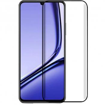 Cool Protector de Pantalla Cristal Templado FULL 3D Negro para Realme Note 50