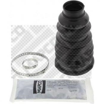 MAPCO Juego de fuelles para árbol de transmisión CV-joint boot 18116, incluye dos fuelles, abrazaderas y están diseñados para garantizar un sellado hermético y una larga durabilidad en condiciones de uso exigentes